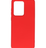 Fashion Color TPU Case Samsung Galaxy S20 Ultra Red