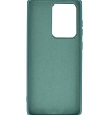 Coque en TPU Fashion Color Samsung Galaxy S20 Ultra Dark Green