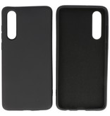 Carcasa TPU Color Moda Huawei P30 Negro