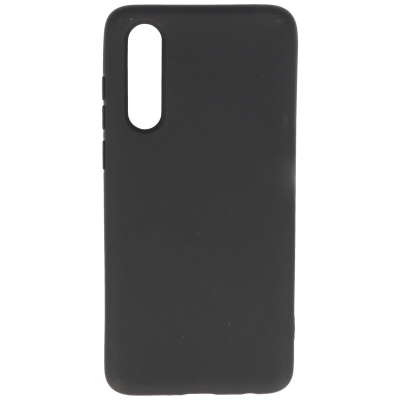 Custodia in TPU color moda per Huawei P30 nera