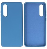 2.0mm Dikke Fashion Color TPU Hoesje Huawei P30 Navy