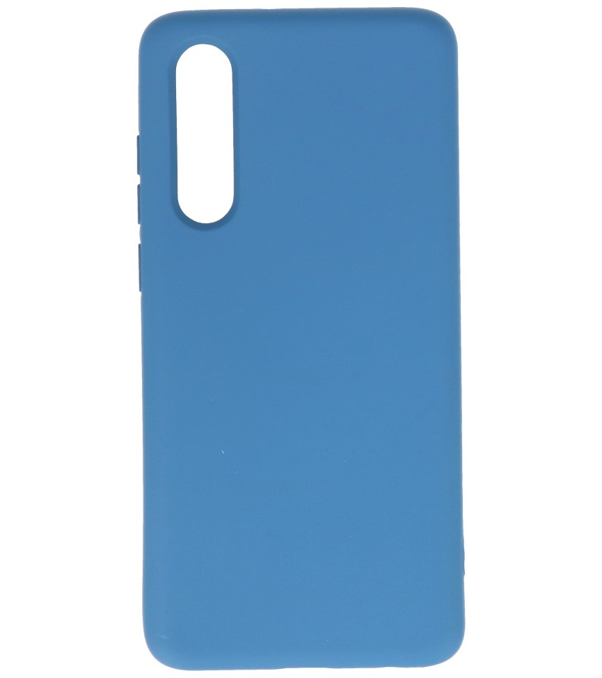 Custodia in TPU color moda per Huawei P30 Navy