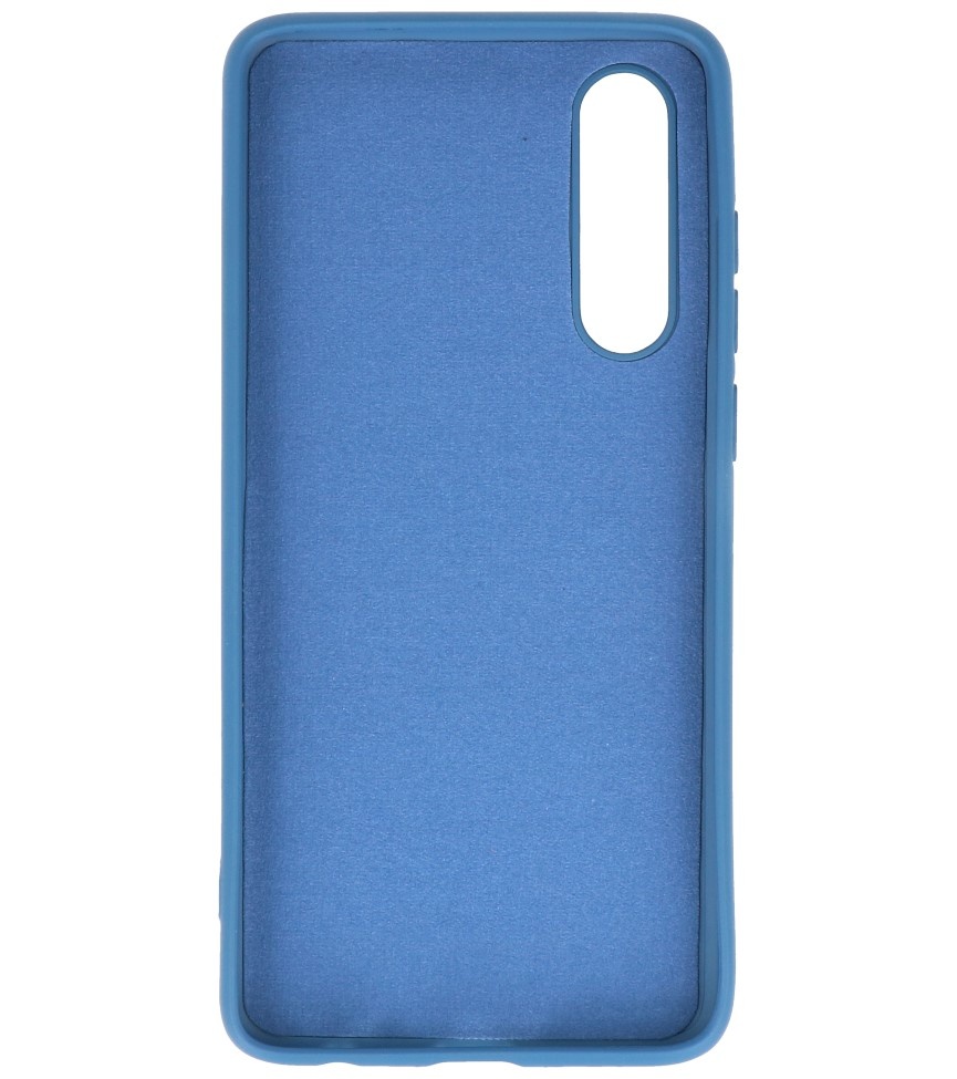 Coque en TPU Fashion Color Huawei P30 Navy