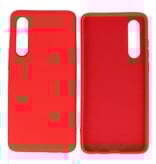 Custodia in TPU color moda per Huawei P30 rossa
