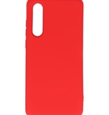 Fashion Color TPU Cover Huawei P30 Rød