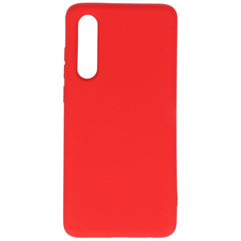 Custodia in TPU color moda per Huawei P30 rossa
