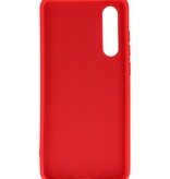 Coque en TPU Fashion Color pour Huawei P30 Rouge