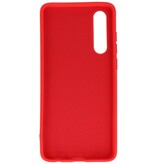 Custodia in TPU color moda per Huawei P30 rossa