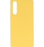 Carcasa Moda Color TPU Huawei P30 Amarillo