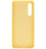 2.0mm Dikke Fashion Color TPU Hoesje Huawei P30 Geel