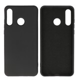 Mode Farbe TPU Fall Huawei P30 Lite Schwarz