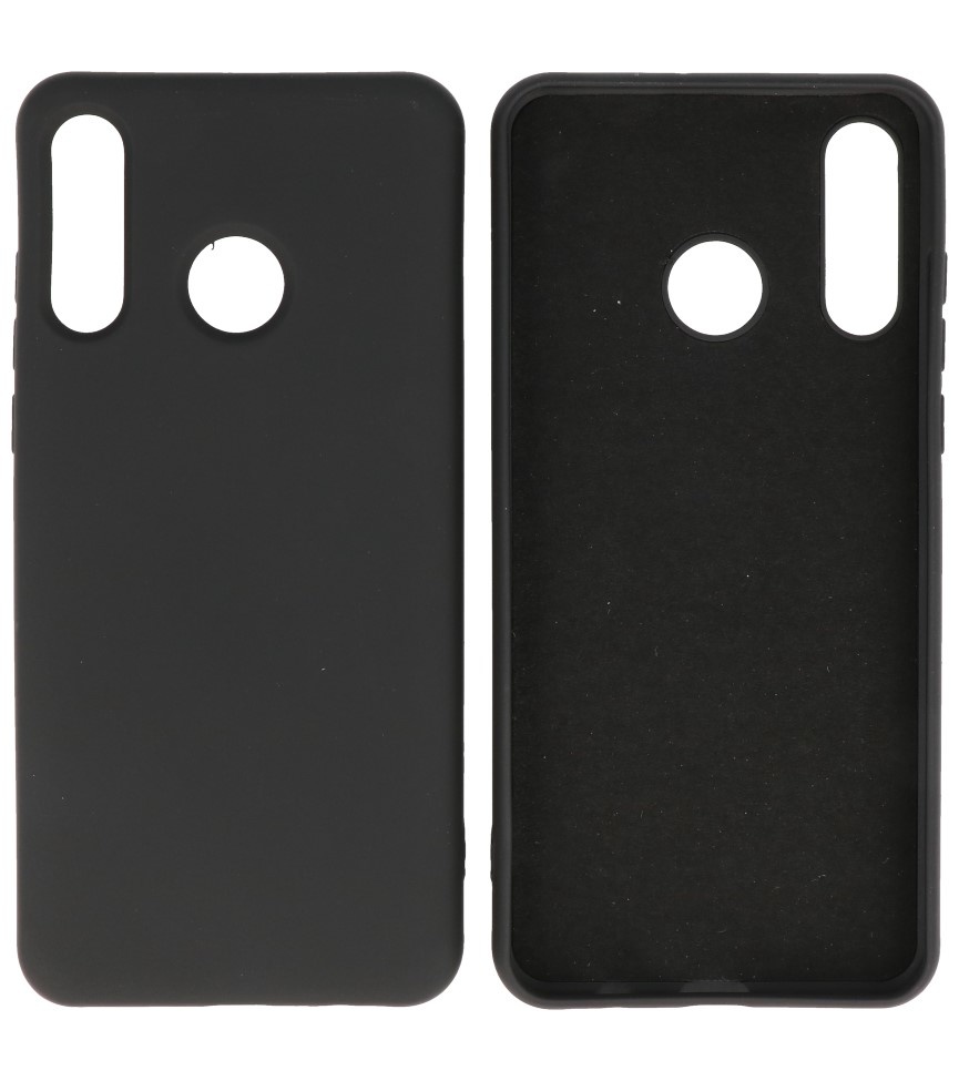 Fashion Color TPU Case Huawei P30 Lite Black