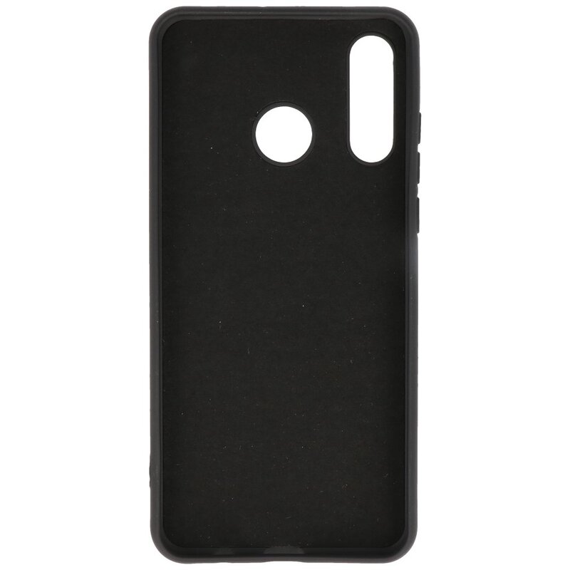 Mode Farbe TPU Fall Huawei P30 Lite Schwarz