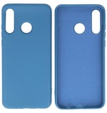 Fashion Color TPU Cover Huawei P30 Lite Navy