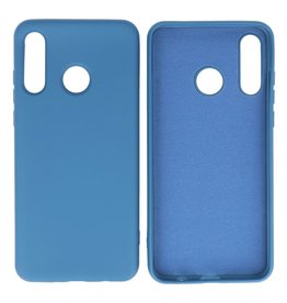 Carcasa de TPU Color Moda para Huawei P30 Lite Azul Marino