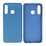 Carcasa de TPU Color Moda para Huawei P30 Lite Azul Marino