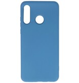 Carcasa de TPU Color Moda para Huawei P30 Lite Azul Marino