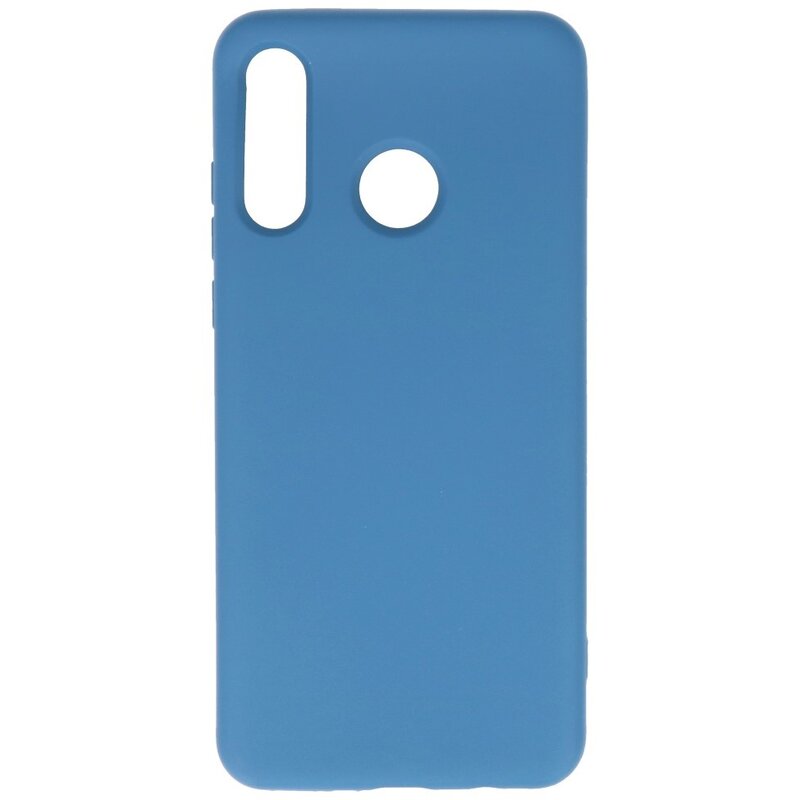 Custodia in TPU color moda per Huawei P30 Lite Navy