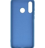 Carcasa de TPU Color Moda para Huawei P30 Lite Azul Marino