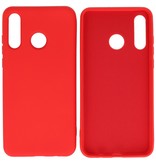 Fashion Color TPU Cover Huawei P30 Lite Rød