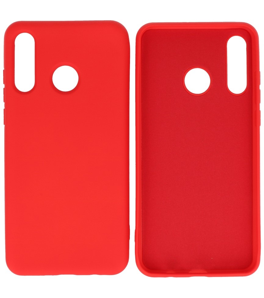 2.0mm Dikke Fashion Color TPU Hoesje Huawei P30 Lite Rood