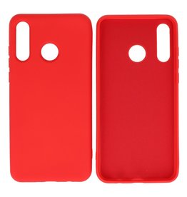 Fashion Color TPU Cover Huawei P30 Lite Rød