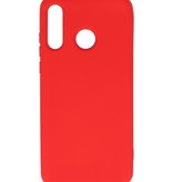 Carcasa de TPU Color Moda para Huawei P30 Lite Rojo