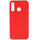 Fashion Color TPU Cover Huawei P30 Lite Rød