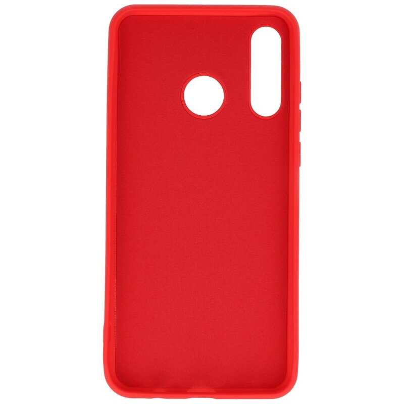 Custodia in TPU color moda per Huawei P30 Lite rossa