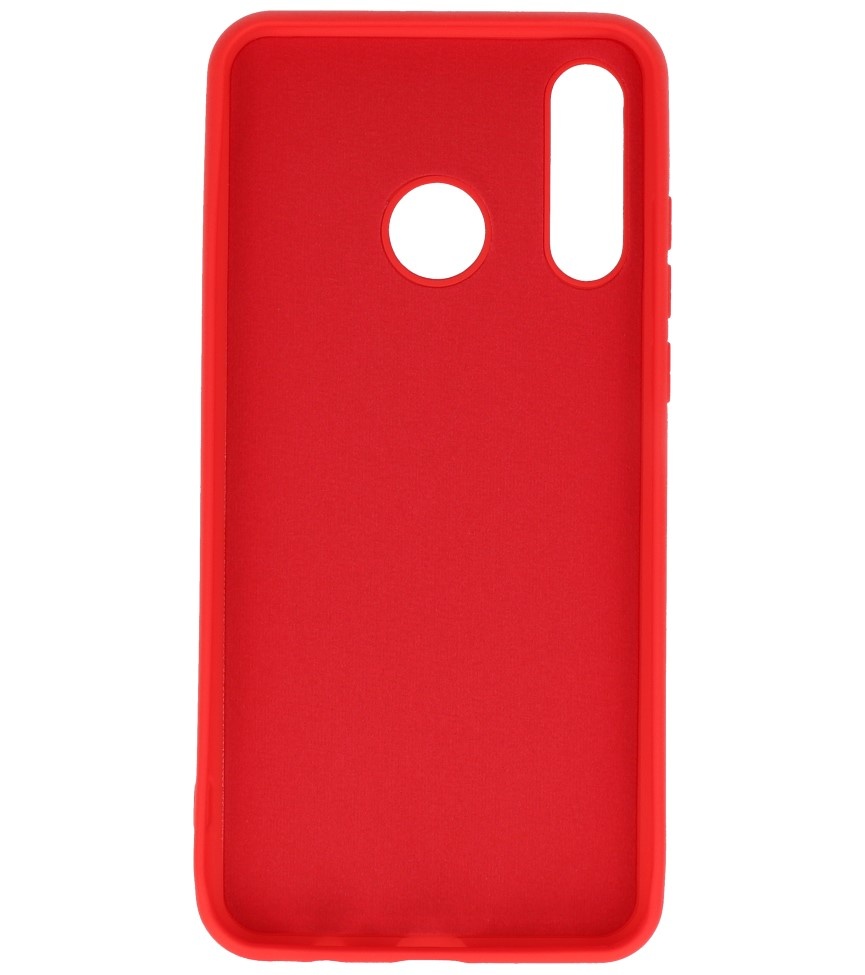 Custodia in TPU color moda per Huawei P30 Lite rossa