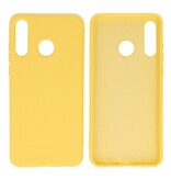 2.0mm Dikke Fashion Color TPU Hoesje Huawei P30 Lite Geel