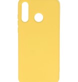 Carcasa Moda Color TPU Huawei P30 Lite Amarillo