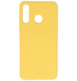 Custodia in TPU color moda per Huawei P30 Lite gialla