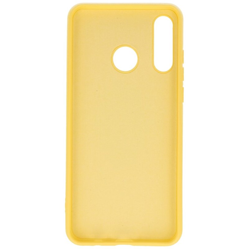 Custodia in TPU color moda per Huawei P30 Lite gialla