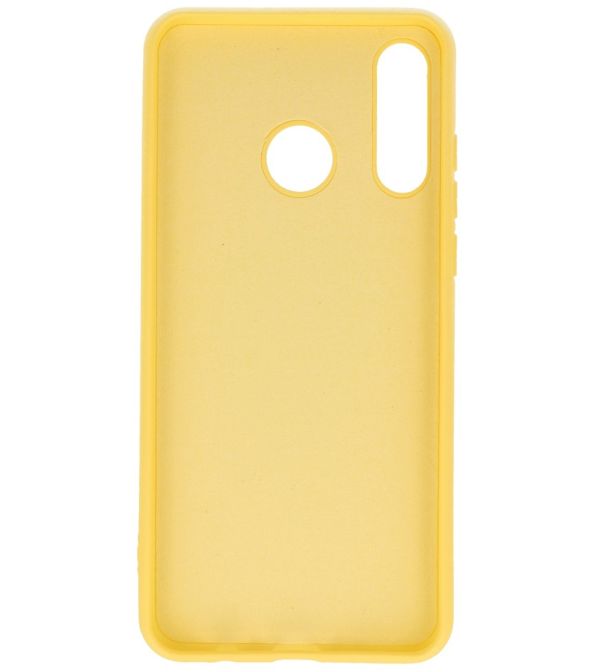 Carcasa Moda Color TPU Huawei P30 Lite Amarillo