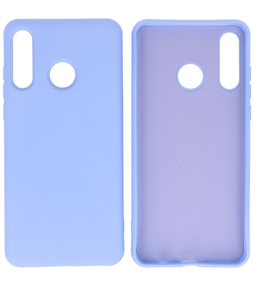 2.0mm Dikke Fashion Color TPU Hoesje Huawei P30 Lite Paars