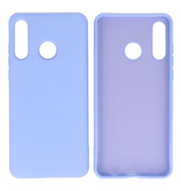 Fashion Color TPU Cover Huawei P30 Lite Lilla