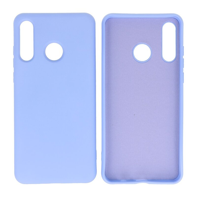 2.0mm Dikke Fashion Color TPU Hoesje Huawei P30 Lite Paars