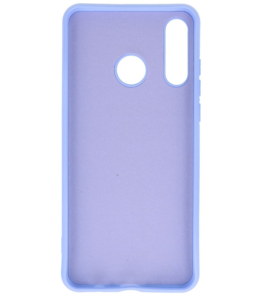 Fashion Color TPU Cover Huawei P30 Lite Lilla