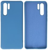 2.0mm Dikke Fashion Color TPU Hoesje Huawei P30 Pro Navy