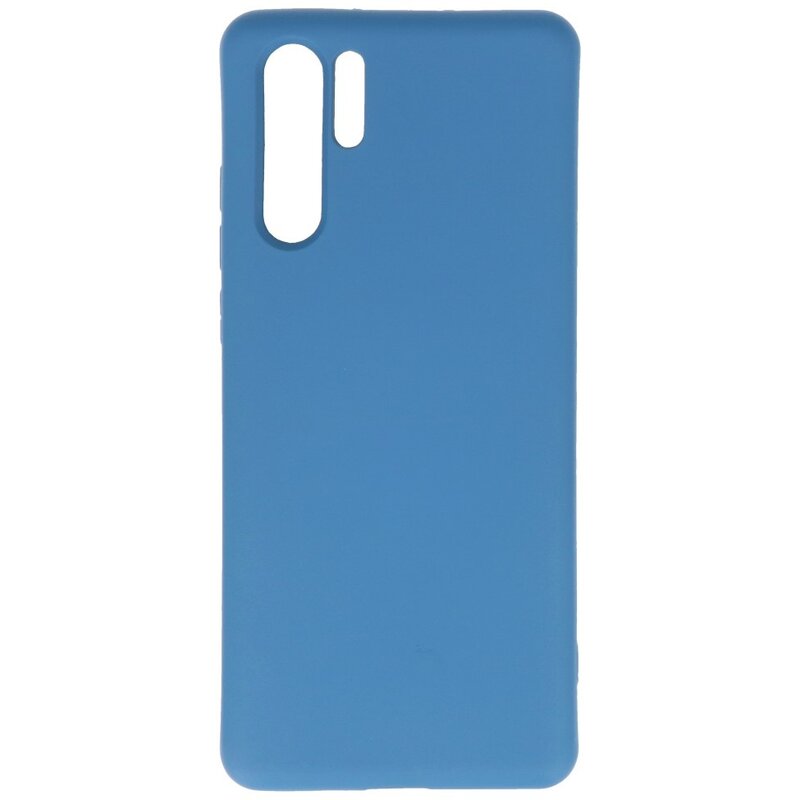 Custodia in TPU color moda per Huawei P30 Pro Navy