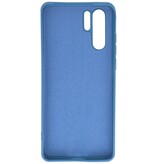 Coque en TPU Fashion Color Huawei P30 Pro Navy