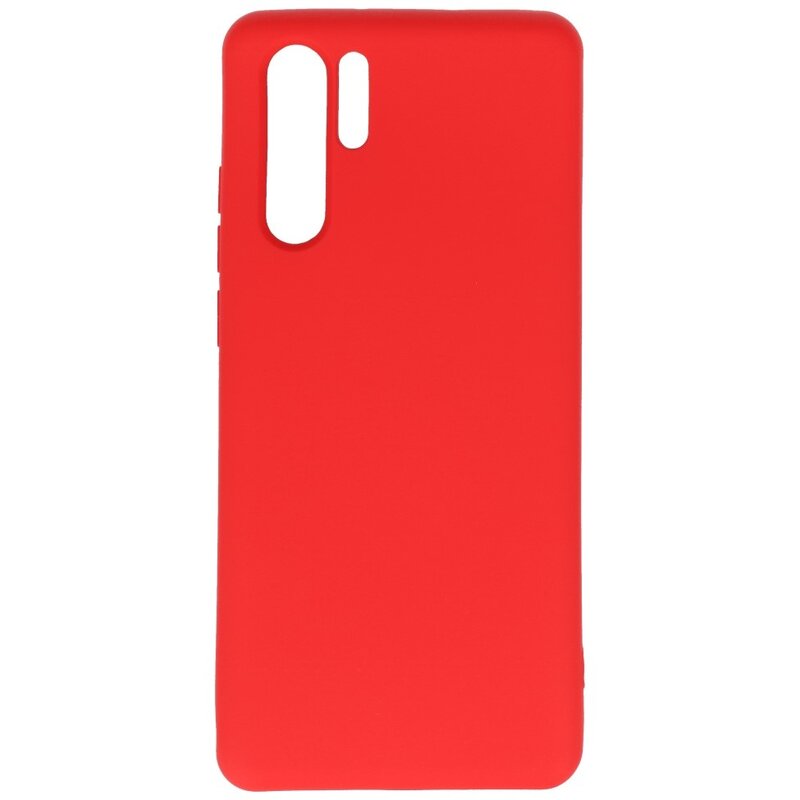 Fashion Color TPU Case Huawei P30 Pro Red