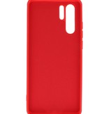 Fashion Color TPU Cover Huawei P30 Pro Rød