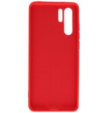 Carcasa TPU Color Moda Huawei P30 Pro Rojo