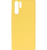 2.0mm Dikke Fashion Color TPU Hoesje Huawei P30 Pro Geel