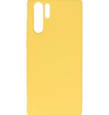 Coque en TPU Fashion Color Huawei P30 Pro Jaune