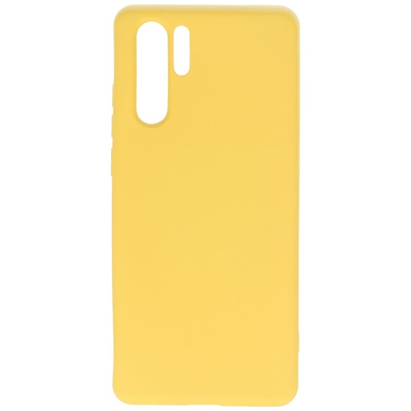 Mode Farbe TPU Fall Huawei P30 Pro Gelb