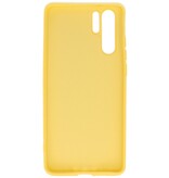 Fashion Color TPU Case Huawei P30 Pro Yellow