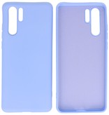 2.0mm Dikke Fashion Color TPU Hoesje Huawei P30 Pro Paars